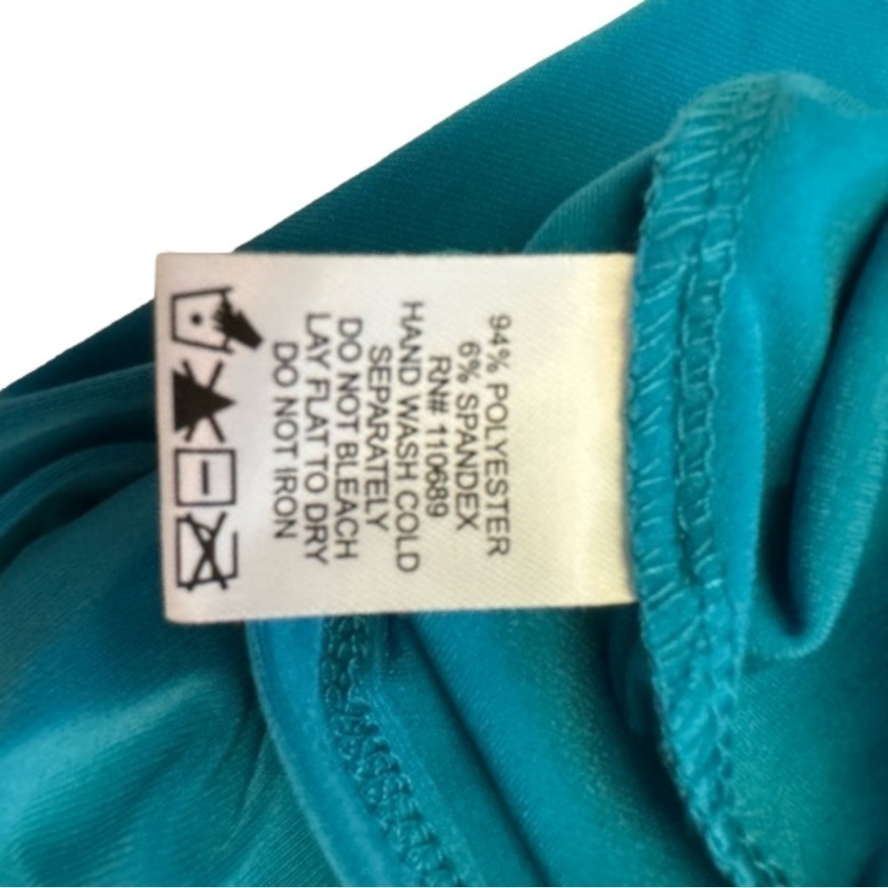Effortless Style by Citiknits Sleeveless
Teal Blue Dress Size Small NEW - Picture 7 of 10